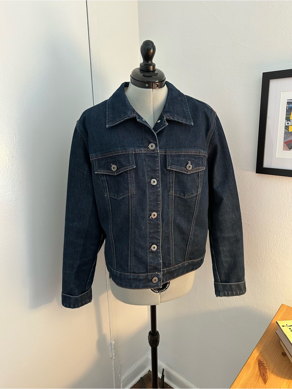 Vintage GAP Dark Blue Denim Jean Jacket